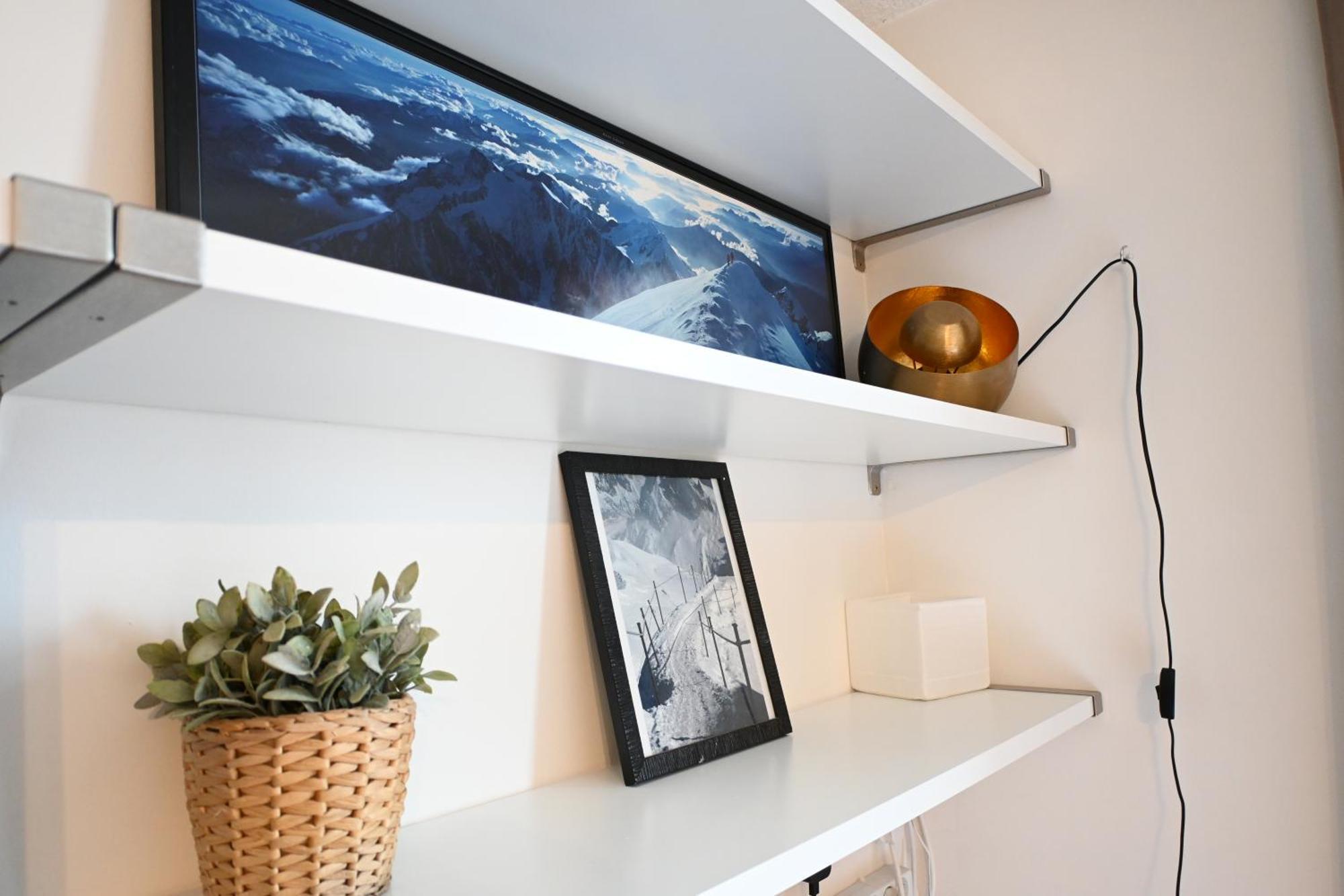 Cozy Chamonix Ski Studio With Mountain Views Bagian luar foto